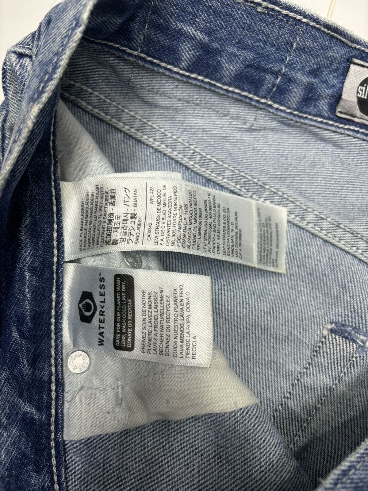 Levi's Vintage Levis SilverTab Blue Denim Jeans Size US 31 - 12 Thumbnail
