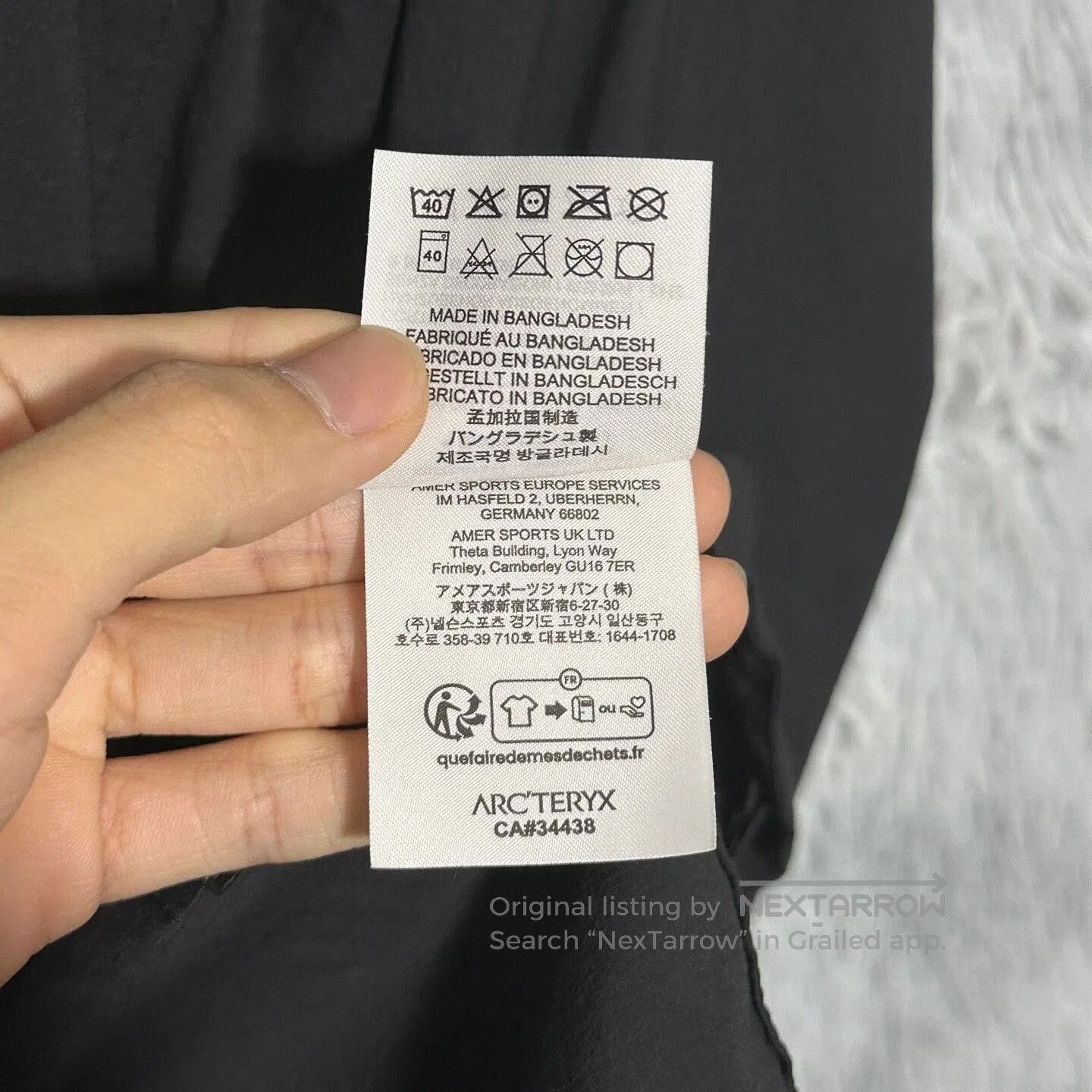 Arc'teryx Arcteryx Squamish Hoody Black Hooded Jacket. Size US L / EU 52-54 / 3 - 7 Thumbnail
