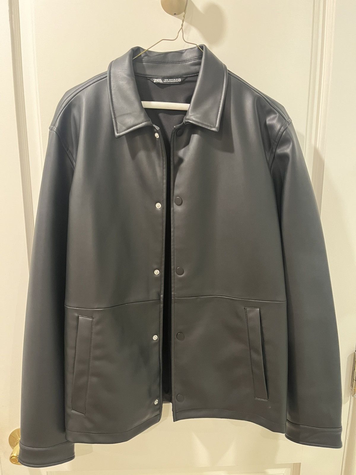 Zara Zara leather jacket Size US M / EU 48-50 / 2 - 1 Thumbnail