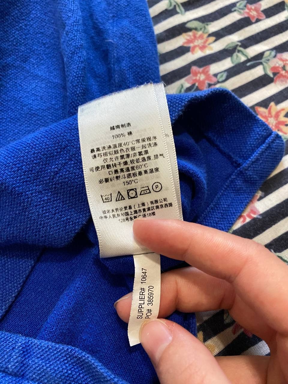 Polo Ralph Lauren Polo Ralph Lauren Polo Short Sleeve Men's Blue Size US L / EU 52-54 / 3 - 4 Thumbnail