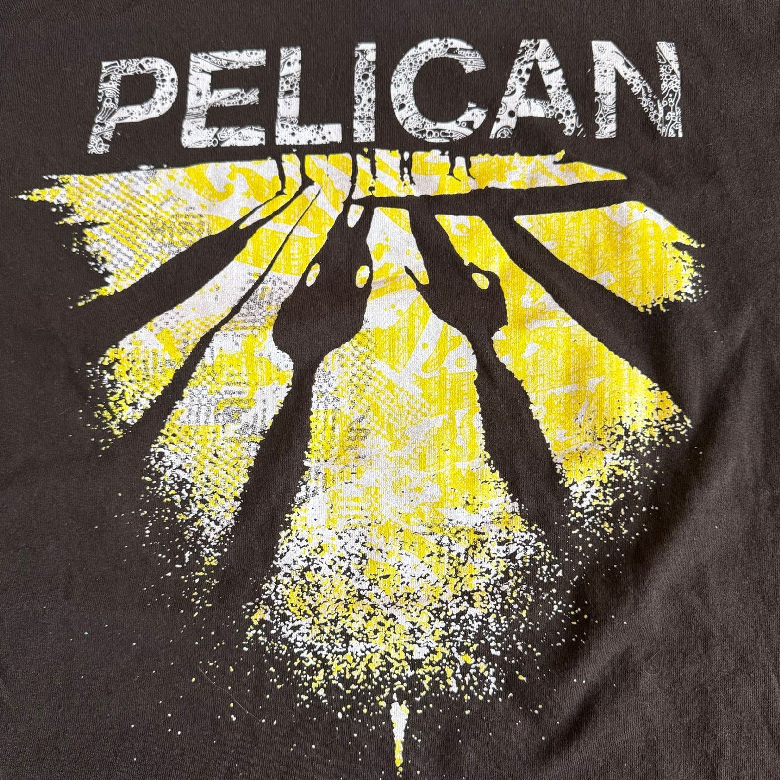 Band Tees Pelican Band City Of Echoes - Brown T-Shirt Size M No Tag Size US M / EU 48-50 / 2 - 2 Thumbnail