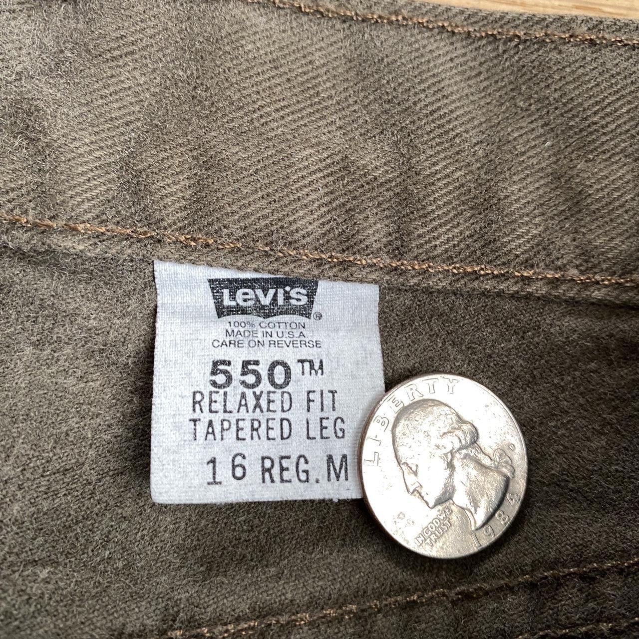Levi's Levi Green/Brown jeans Size US 28 / EU 44 - 5 Thumbnail