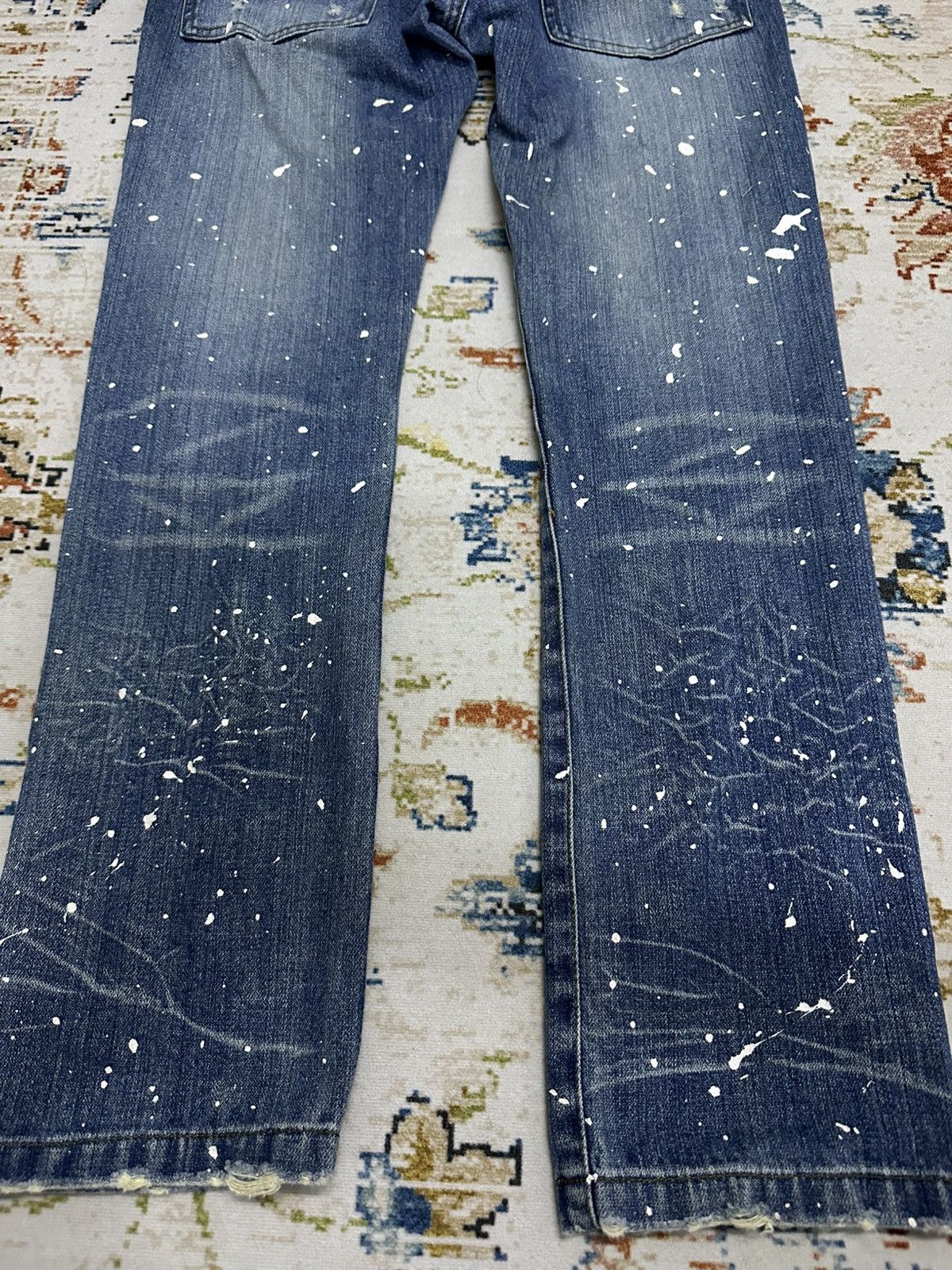 If Six Was Nine As know as de base paint art jeans Size 30" / US 8 / IT 44 - 8 Thumbnail