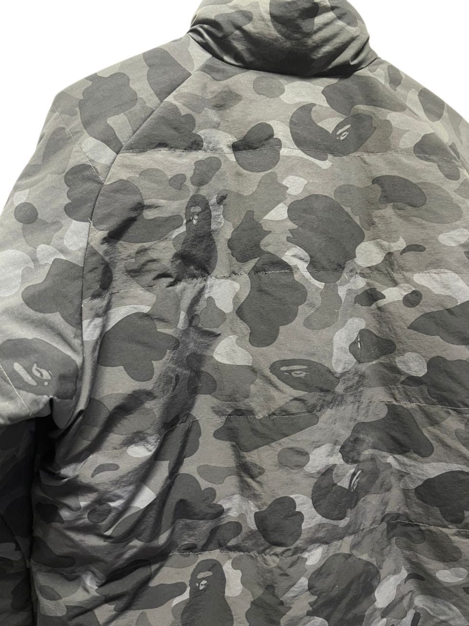 Bape A Bathing Ape Revesible Puffer Jacket Black & White Camo Size US M / EU 48-50 / 2 - 25 Thumbnail