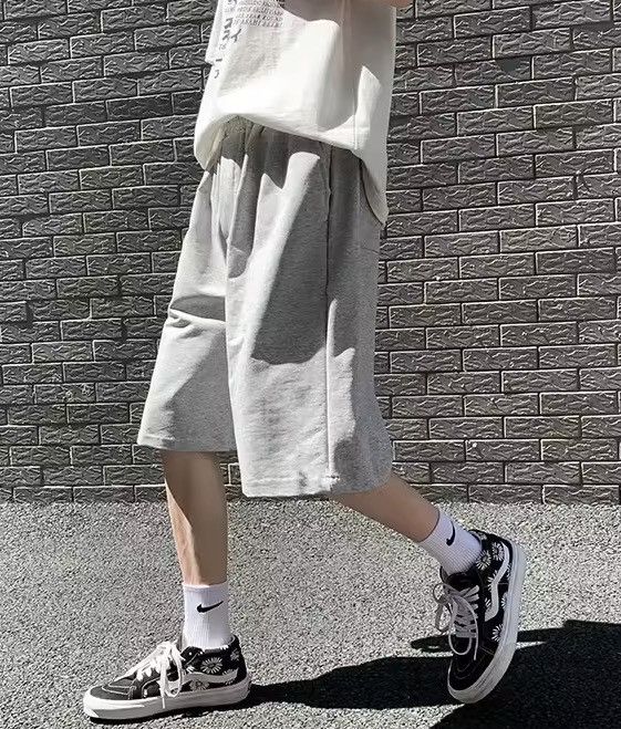Japanese Brand GrayRelaxed Fit Shorts Asian Style Size US 27 - 8 Thumbnail