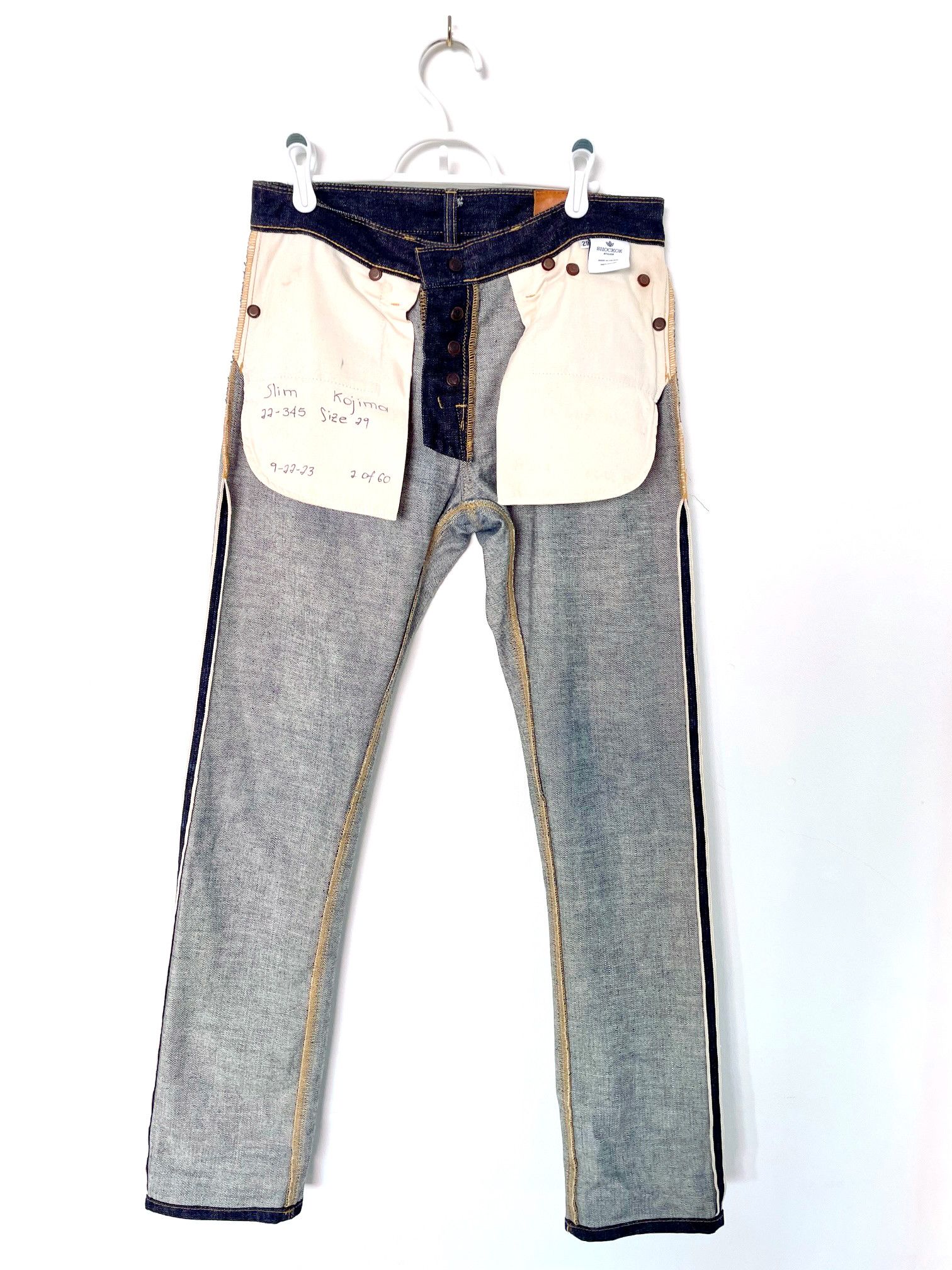 Shockoe Atelier Shockoe Atelier - Slim Kojima Denim Size US 29 - 3 Thumbnail