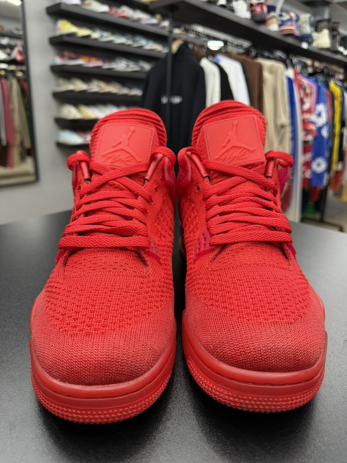 Jordan Brand Size 11.5 - Jordan 4 Retro Flyknit Red Size US 11.5 / EU 44-45 - 2 Thumbnail