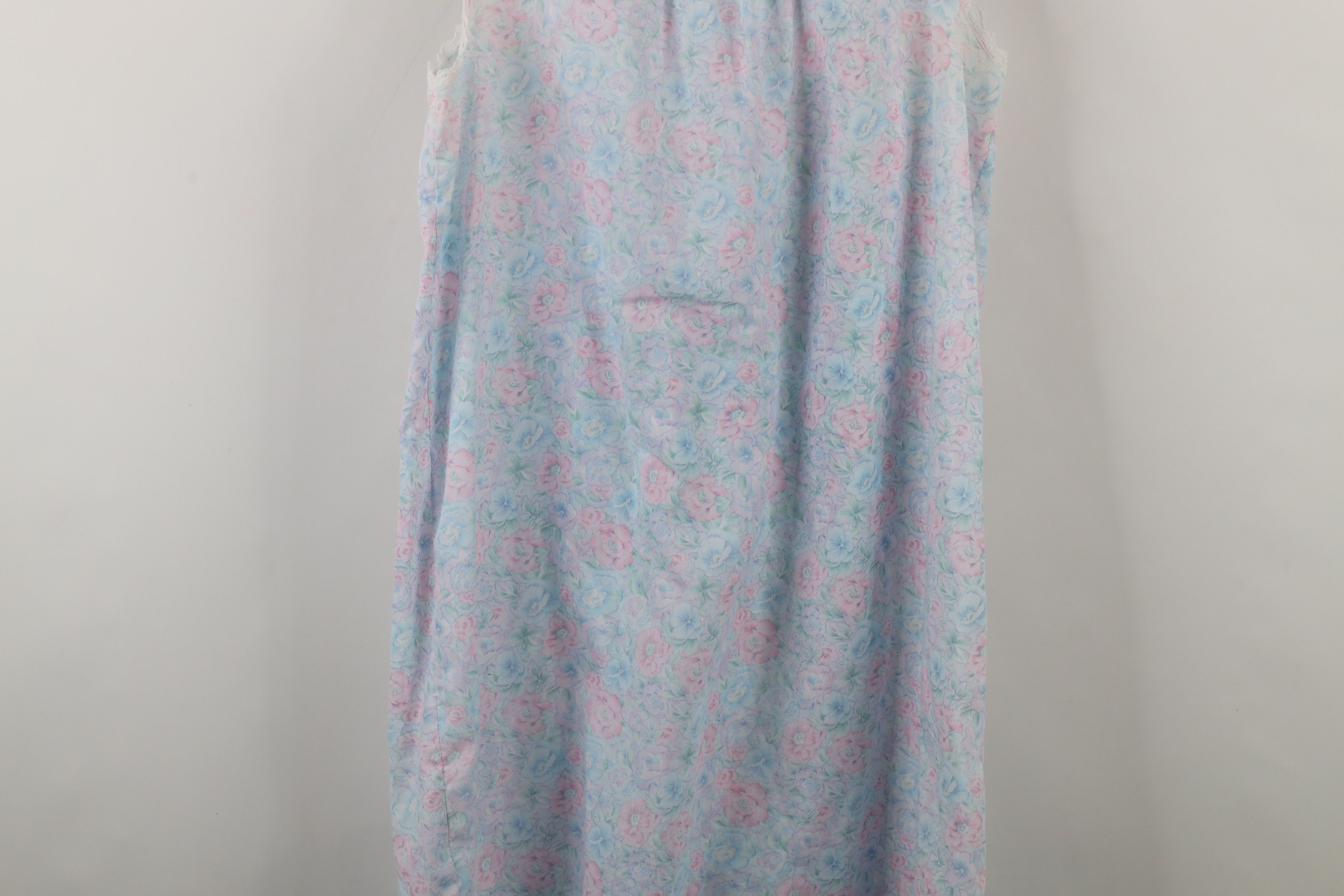 Vintage Vintage 90s Miss Elaine Lace Night Gown Sleep Shirt USA Size M / US 6-8 / IT 42-44 - 12 Thumbnail