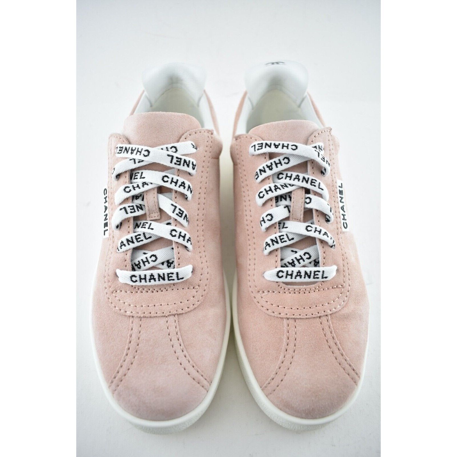 Chanel 20S Weekender CC Logo Laces Low Top Flat Runner Sneaker 42 Size US 12 / IT 42 - 7 Thumbnail