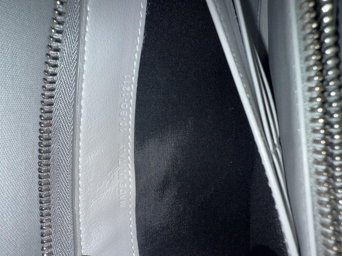 Dior CHRISTIAN DIOR GRAY CD DIAMOND CANVAS ZIPPED LONG WALLET Size ONE SIZE - 10 Thumbnail