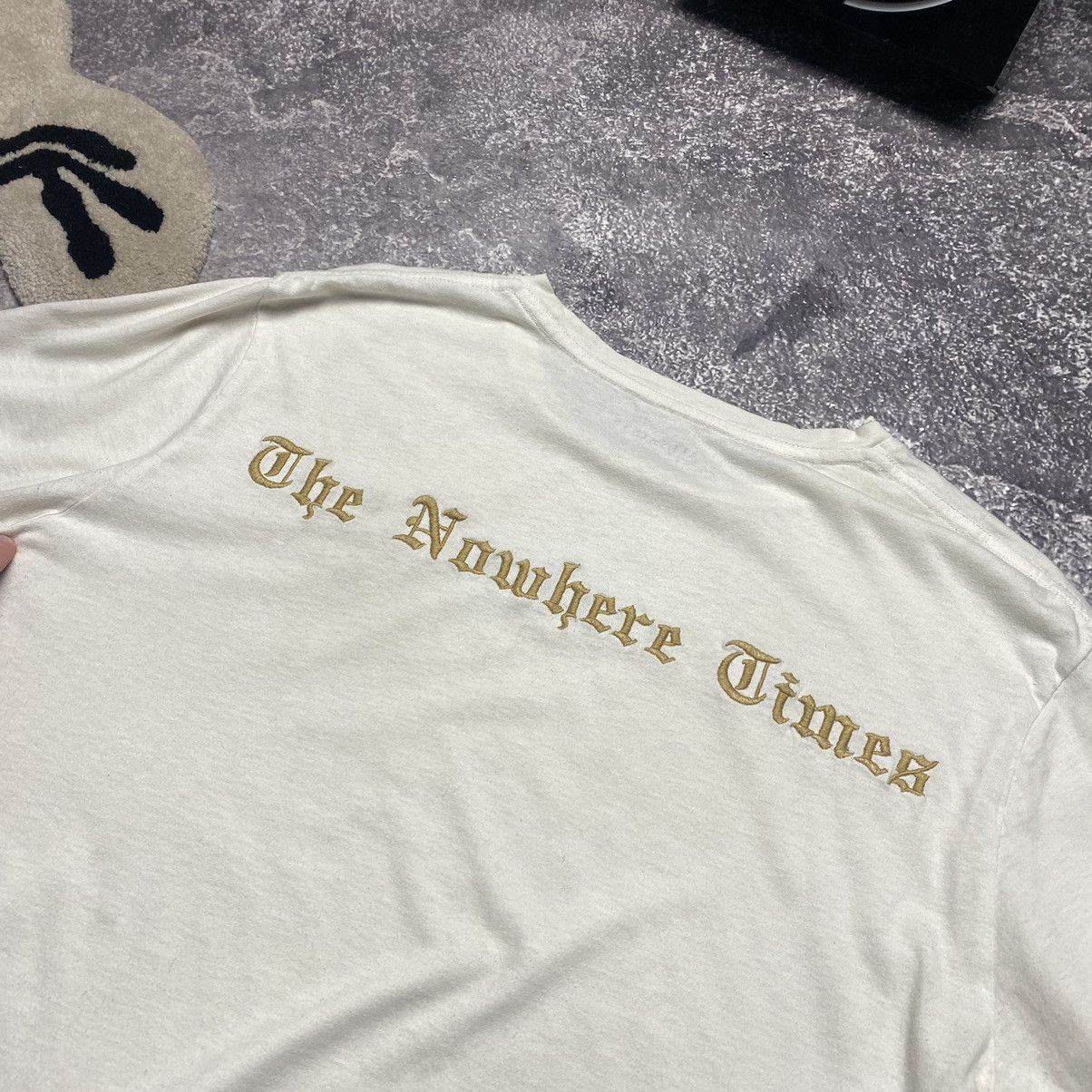 Allsaints Designer All Saints Big logo The Nowhere times y2k tee Size US M / EU 48-50 / 2 - 8 Thumbnail