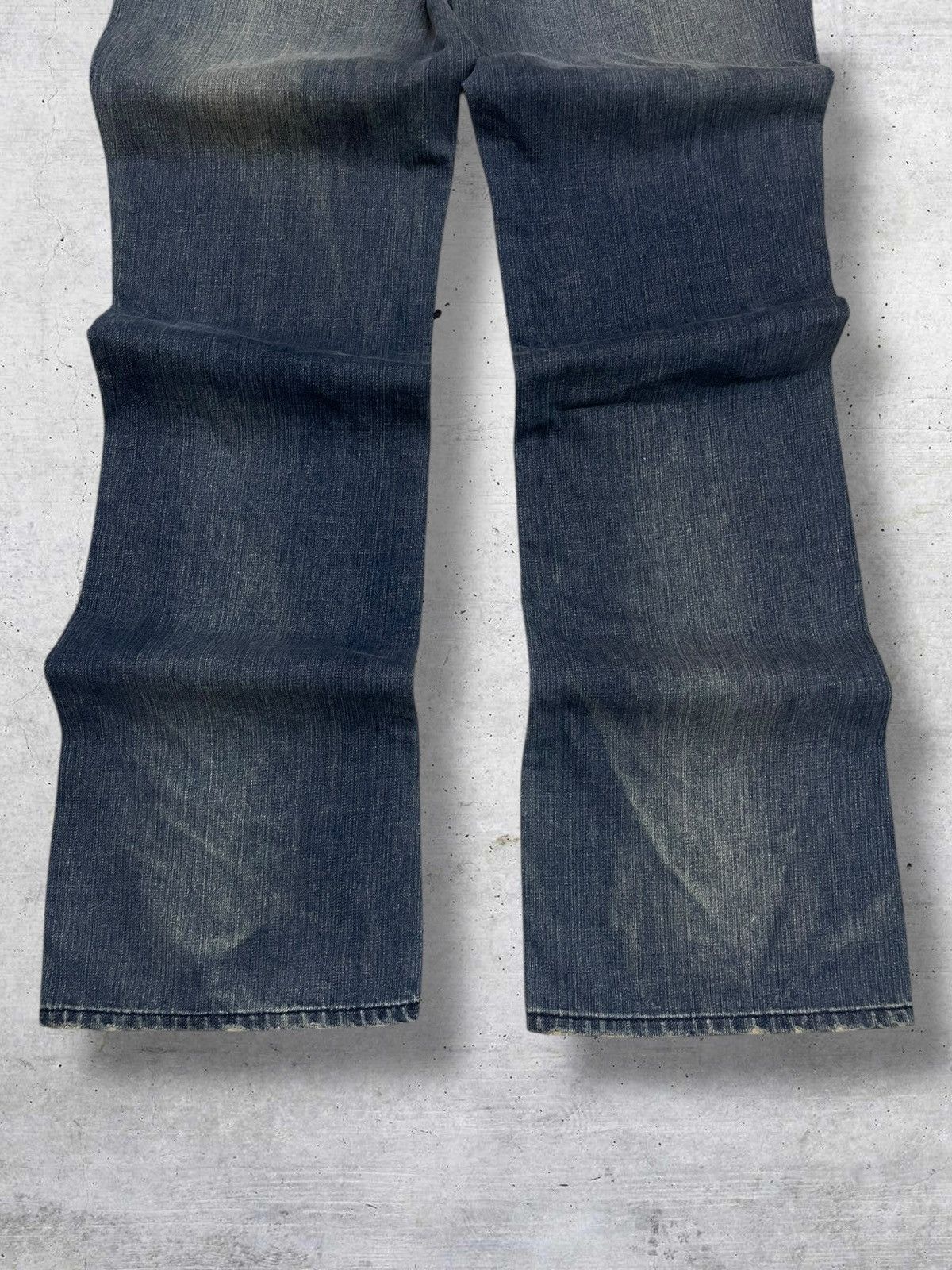 Hysteric Glamour RUSH HOUR 90S JAPAN DESIGNER DISTRESSED FLARED ICONIC DENIM Size US 32 / EU 48 - 12 Thumbnail