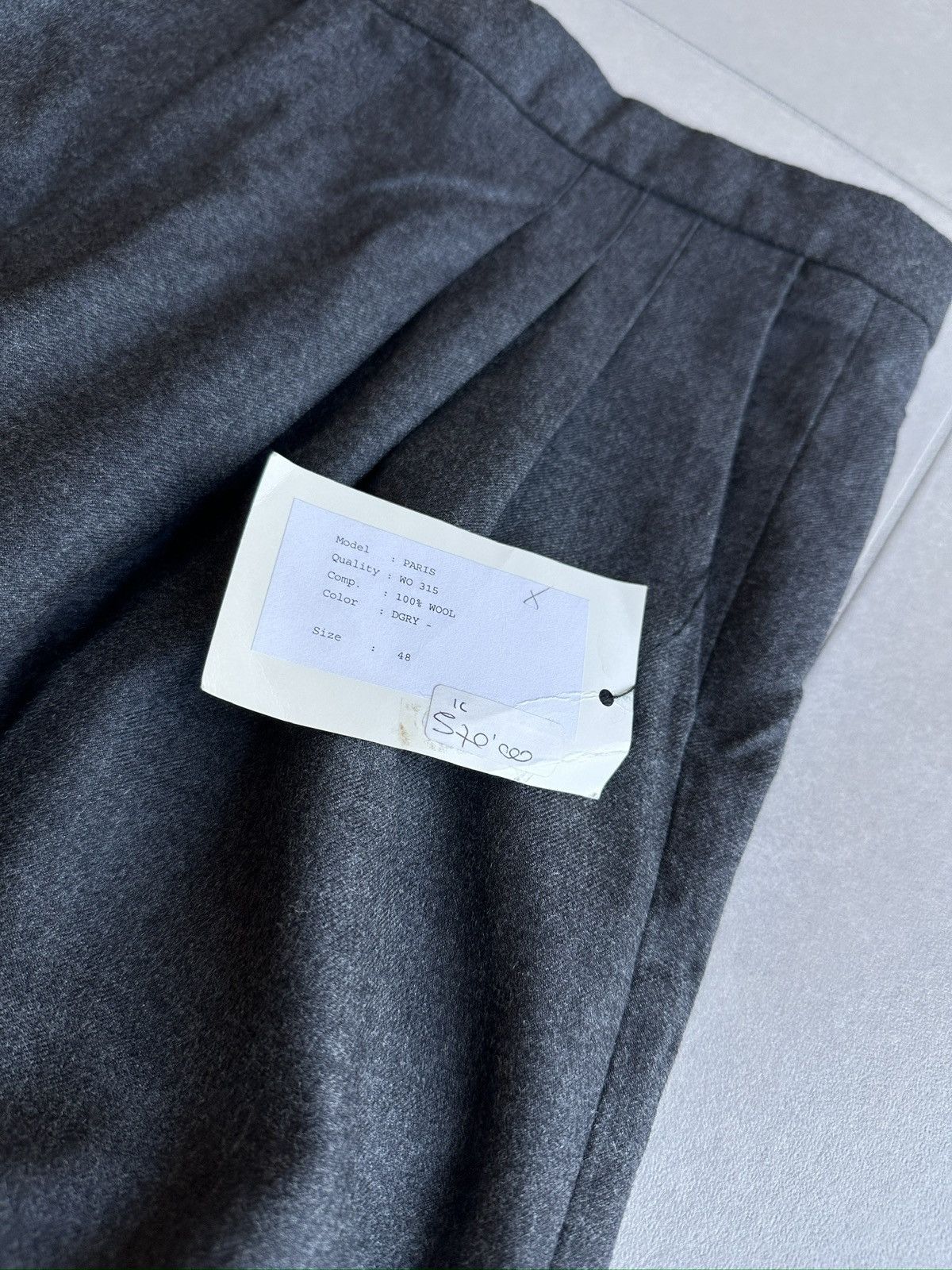 Raf Simons Raf Simons AW1999 NWT darted baggy wool trousers Size US 32 / EU 48 - 7 Thumbnail