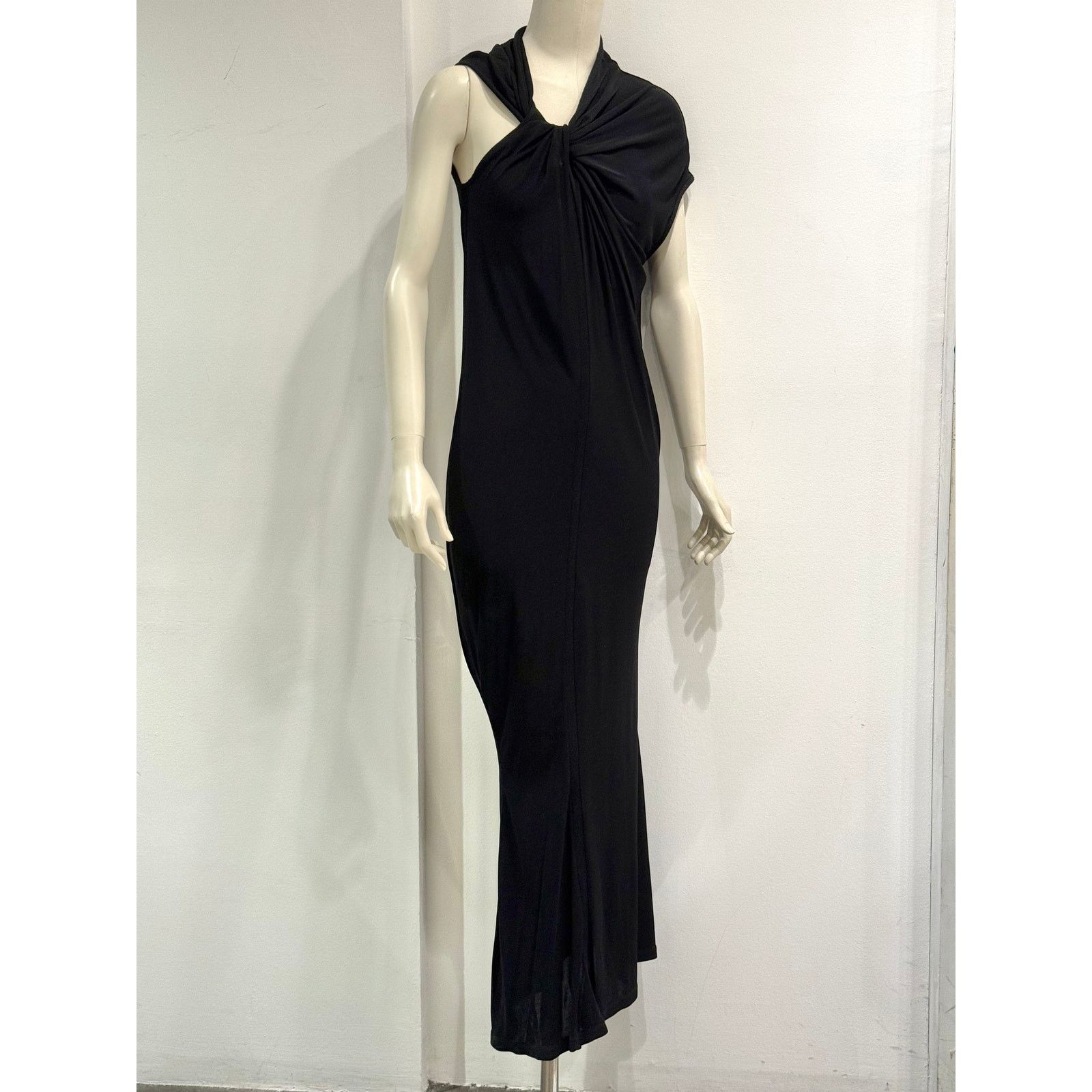 Jean Paul Gaultier 2000s Jean Paul Gaultier draped knot maxi dress Size M / US 6-8 / IT 42-44 - 3 Thumbnail