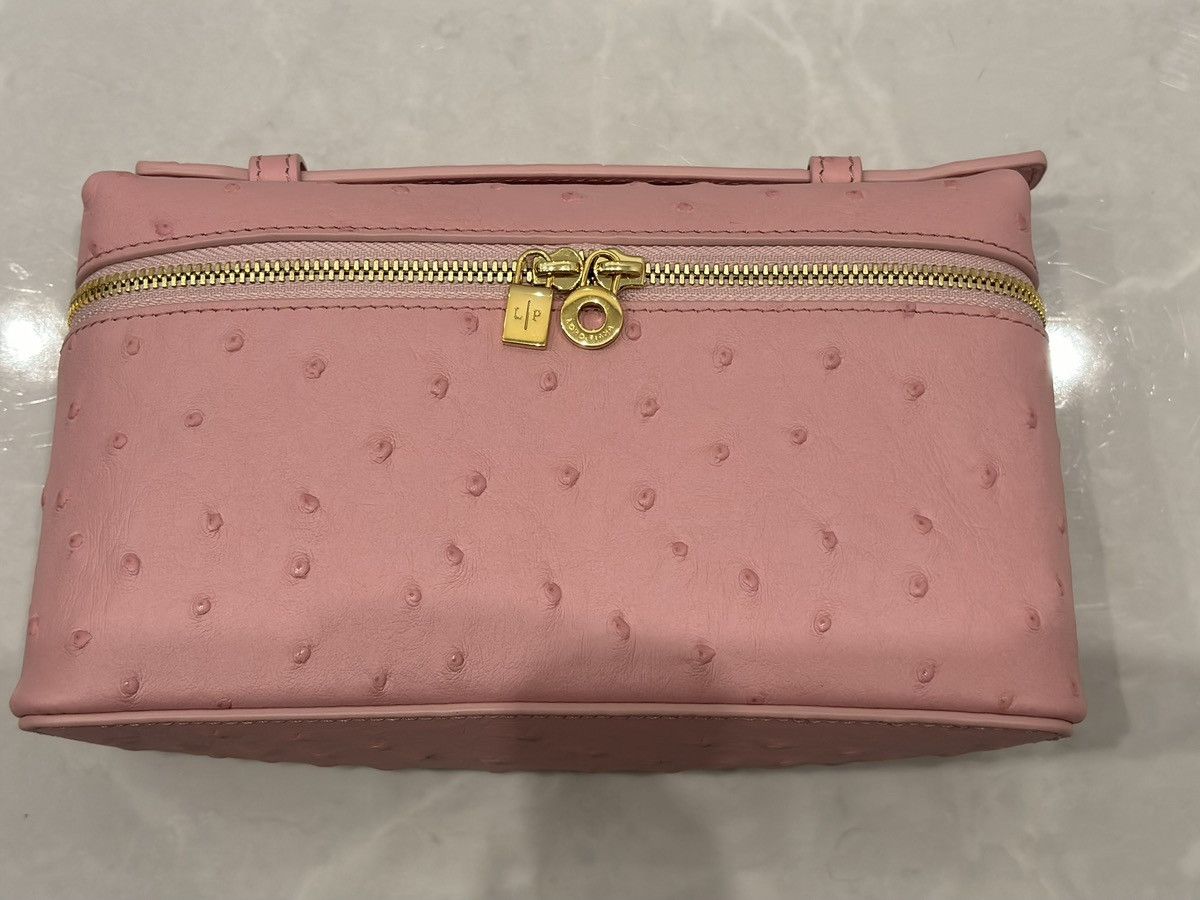 Loro Piana Loro Piana L19 ostrich leather bag Size ONE SIZE - 14 Thumbnail
