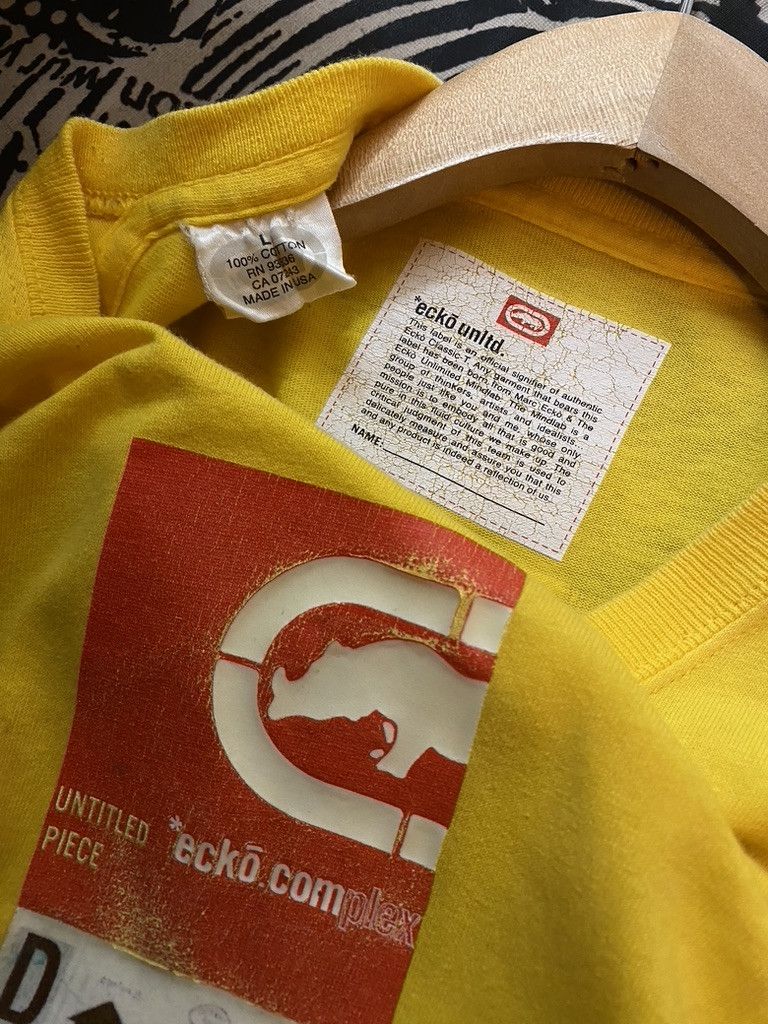 Ecko Unltd. 2001 Ecko Unltd. Complex x Doze Green Untitled Peice Art Tee Size US L / EU 52-54 / 3 - 7 Thumbnail