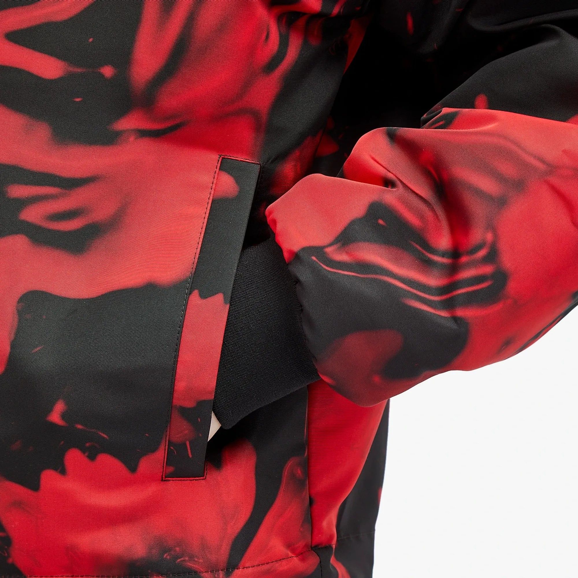 Alexander McQueen EU48 Waxed Flower Abstract Print Hooded Zip Windbreaker FW24 Size US M / EU 48-50 / 2 - 19 Thumbnail