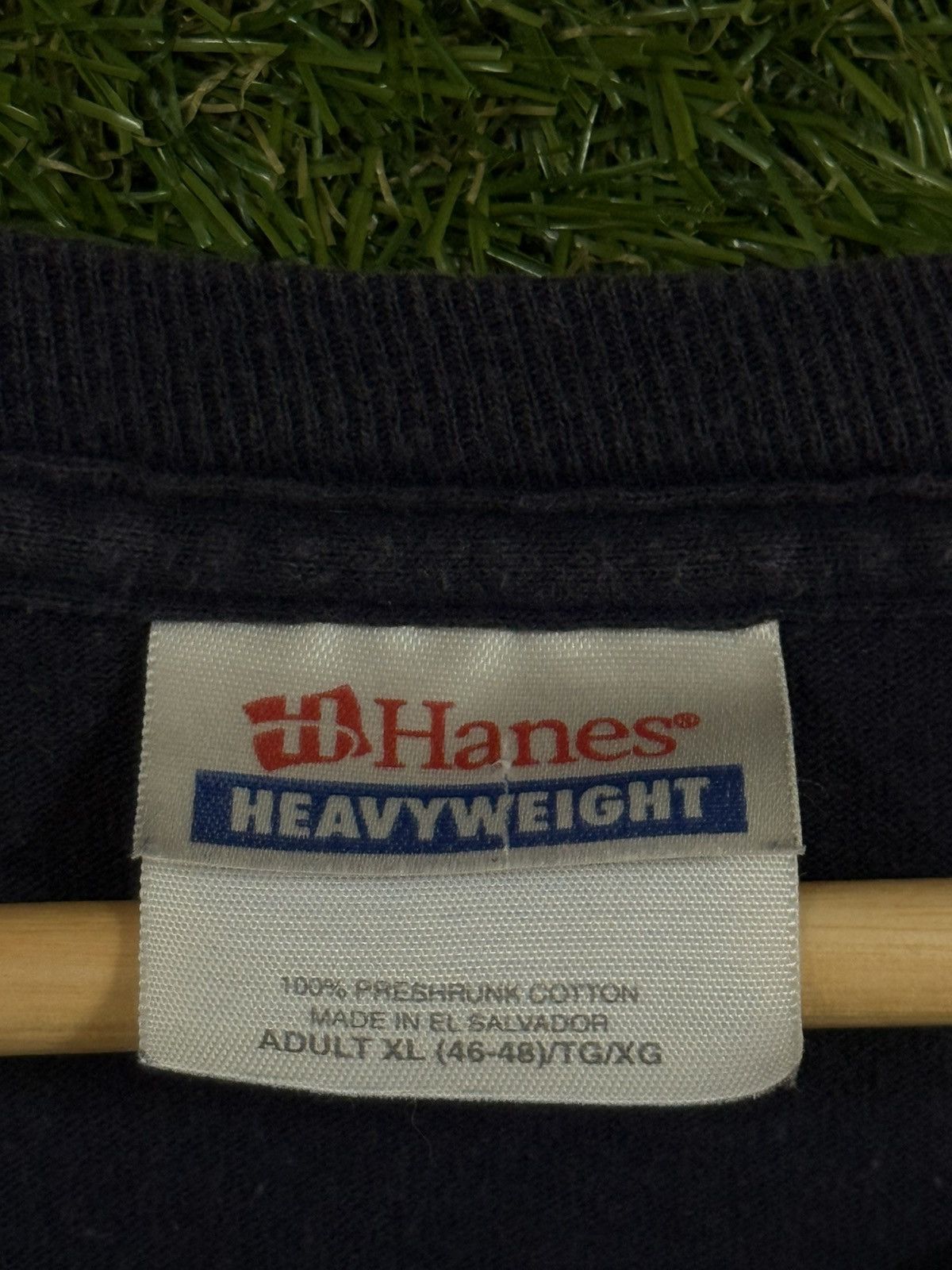 Hanes Vintage Hane Heavyweight Nothing Shirt Funny Humor Silly Tee Size US XL / EU 56 / 4 - 4 Thumbnail