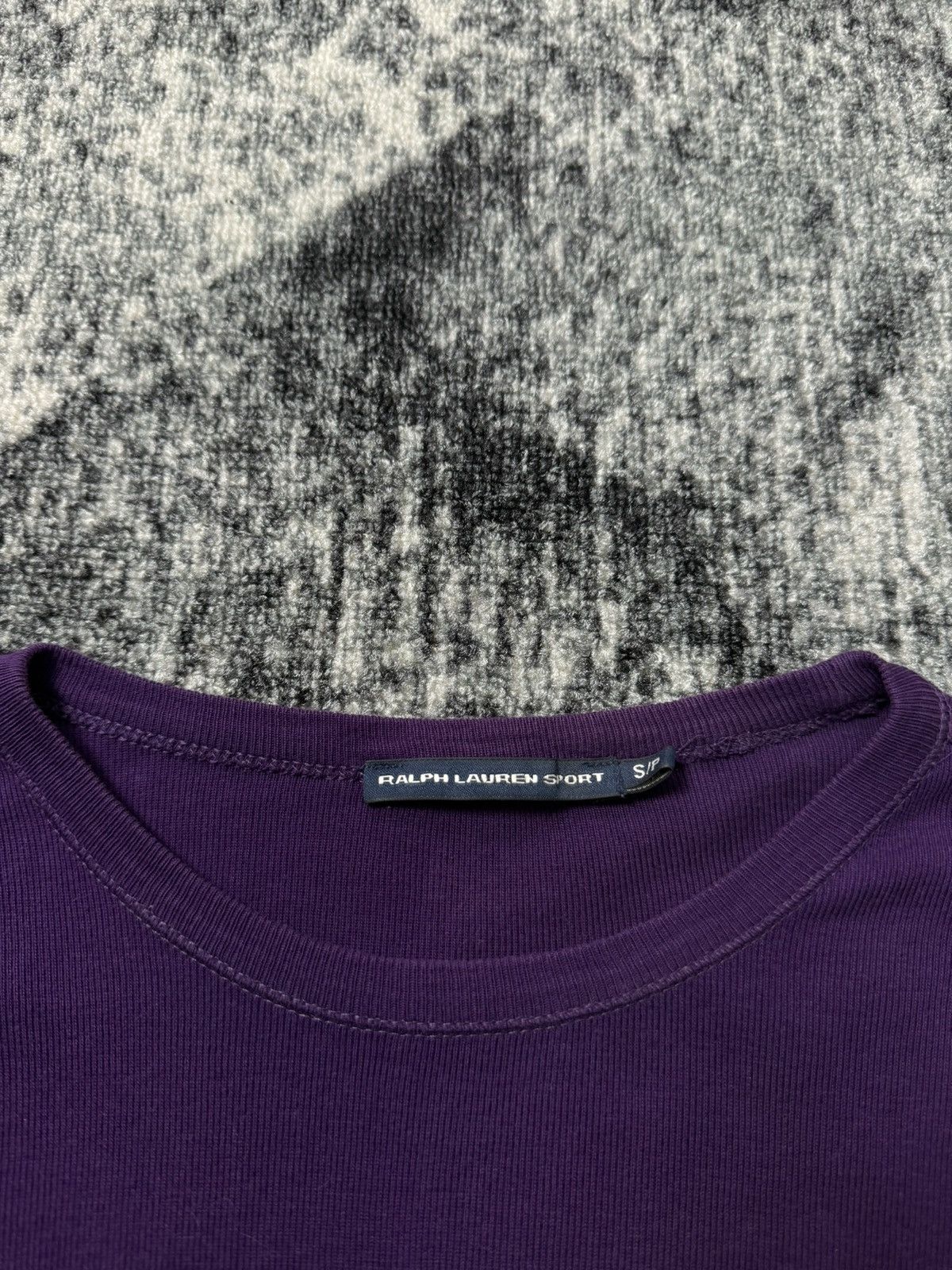 Polo Ralph Lauren × Ralph Lauren Sport × Vintage Vintage Ralph Lauren Sport Long Sleeve Tee Shirt Green Pony Size S / US 4 / IT 40 - 3 Thumbnail