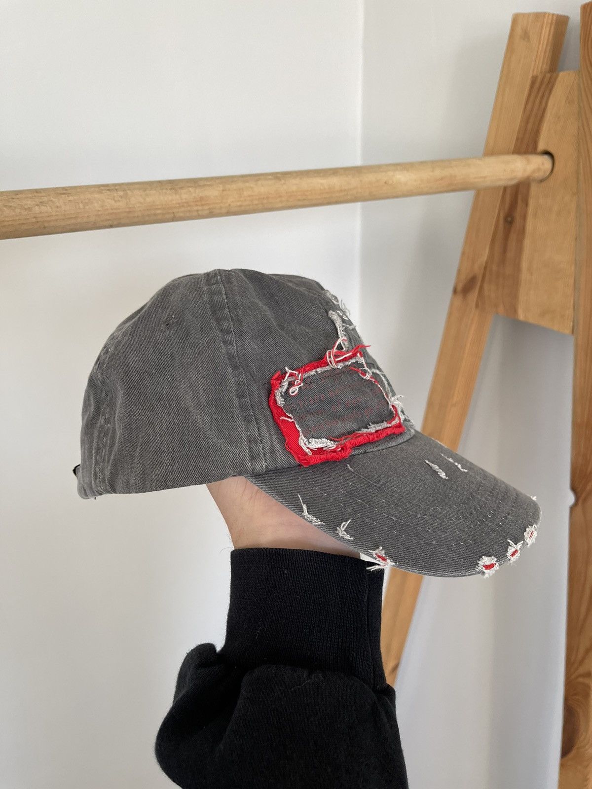 Hysteric Glamour 90s Archive Y2k Diesel Style Distressed Cross Punk Emo Cap Size ONE SIZE - 9 Thumbnail