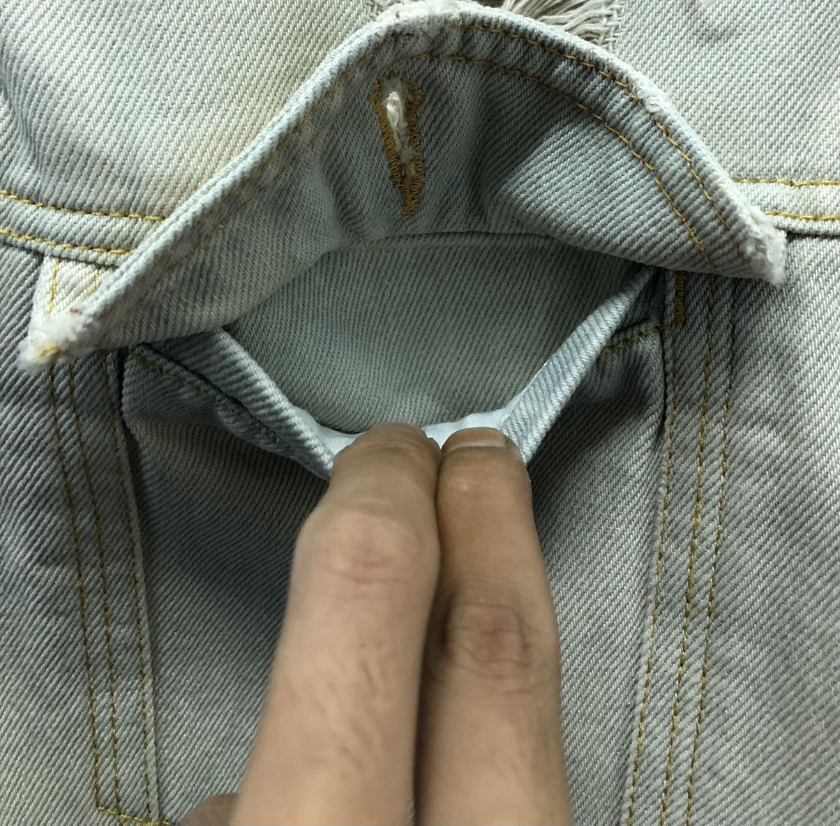Misbhv Vintage MISBHV They Drained Very Soul Denim Jacket Size US S / EU 44-46 / 1 - 9 Thumbnail