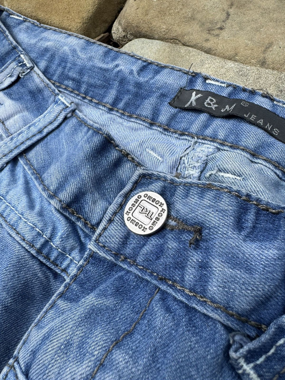 Vintage Vintage Cosmo Lupo Y2k Distressed Pants Size US 30 / EU 46 - 7 Thumbnail