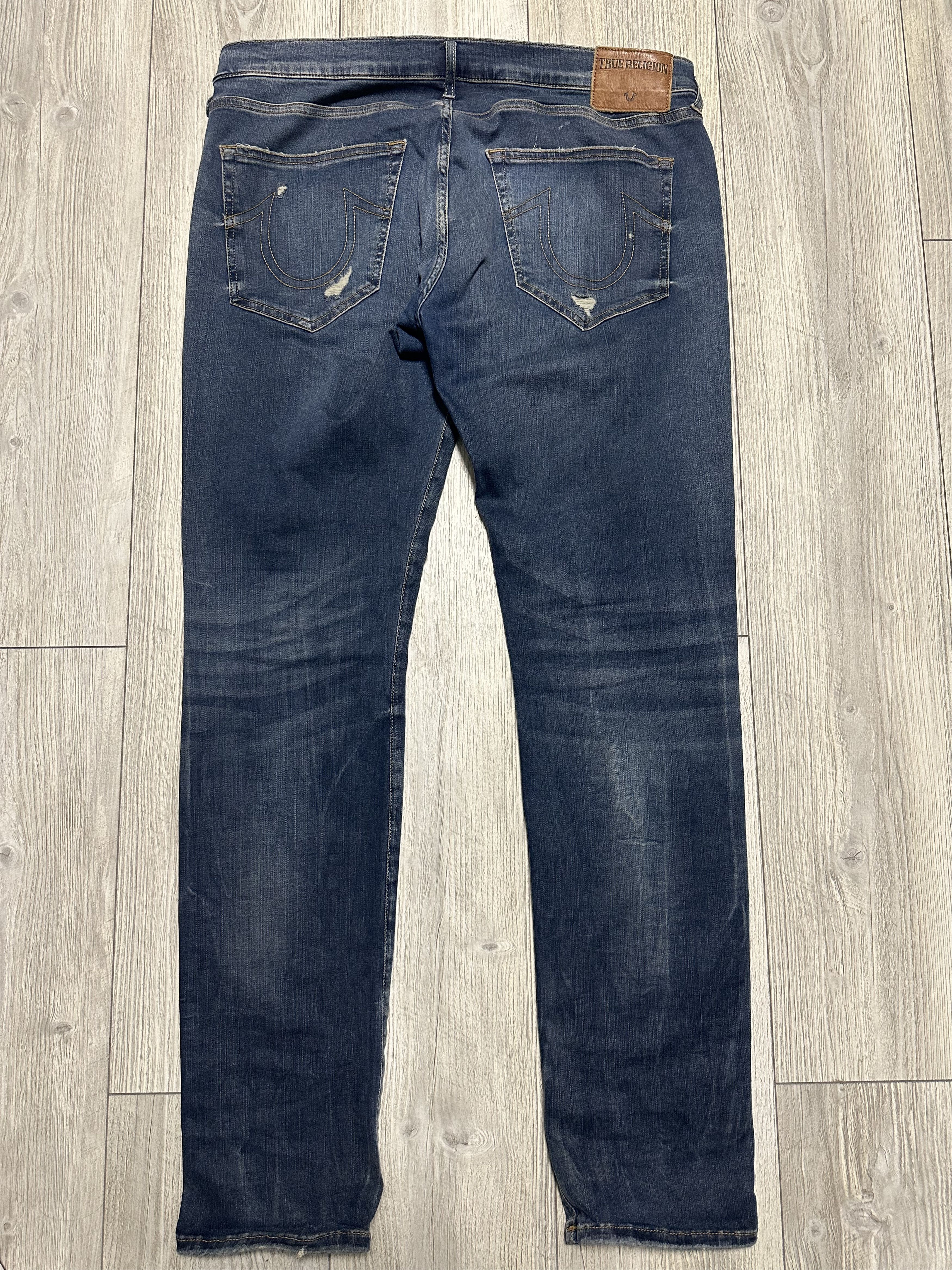 True Religion True Religion Rocco Relaxed Skinny Denim Jeans Size 36 Size US 36 / EU 52 - 9 Thumbnail