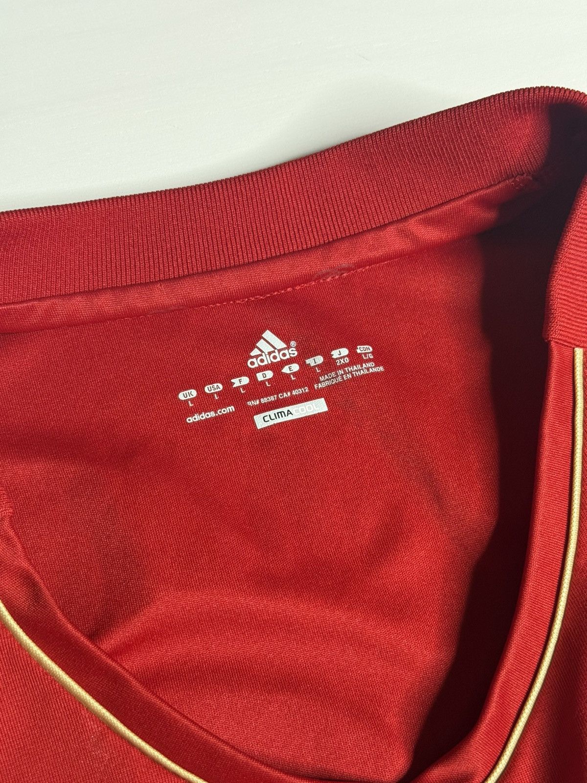 Adidas 2008 Adidas Bayern Munchen "Gomez" Home Kit “Red” [L] PO Size US L / EU 52-54 / 3 - 7 Thumbnail