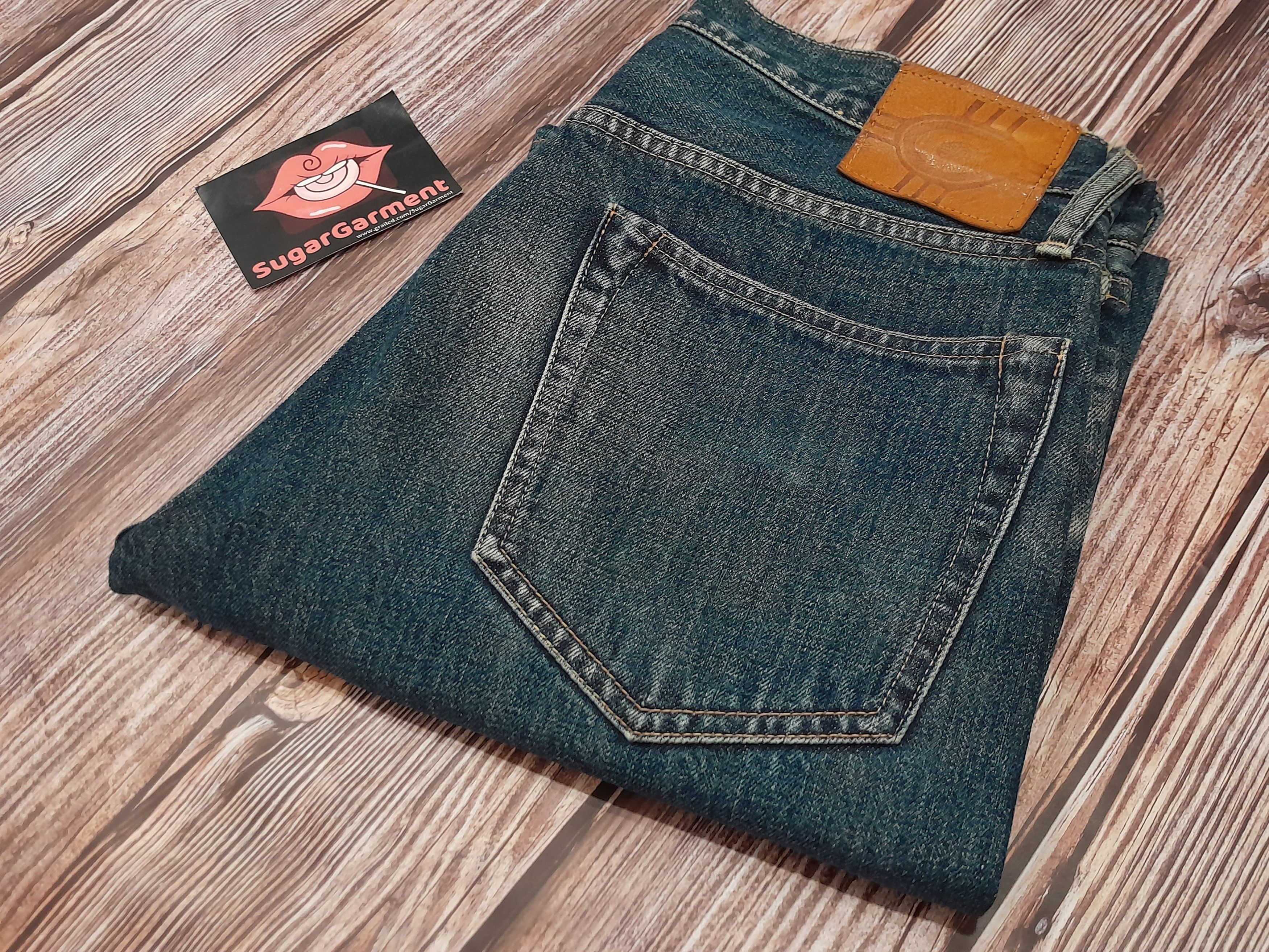 Japanese Brand KAPITAL Jeans Flare Bell Bottom Bootcut Vintage Size US 33 - 17 Thumbnail