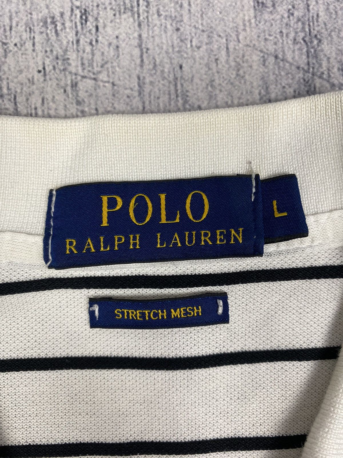 Polo Ralph Lauren Polo Ralph Lauren Striped Polo Shirt Size US L / EU 52-54 / 3 - 13 Thumbnail