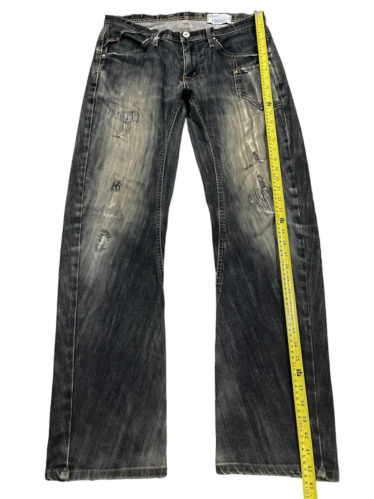 Edwin Vintage Edwin E-Function Faded Wash Style Jeans Size US 32 / EU 48 - 11 Thumbnail