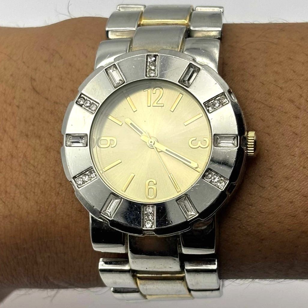 Other Silver Crystal Retro Watch Size ONE SIZE - 1 Thumbnail
