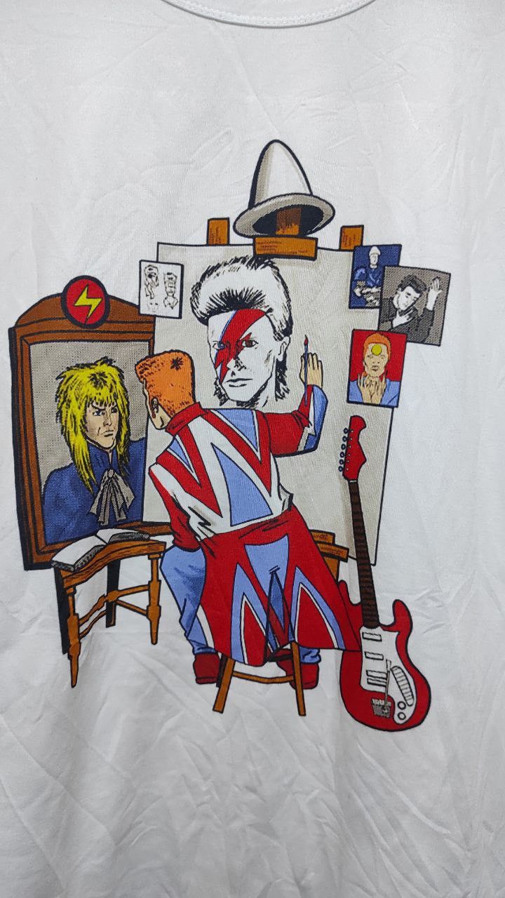 Band Tees × Vintage David Bowie Size US XL / EU 56 / 4 - 3 Thumbnail