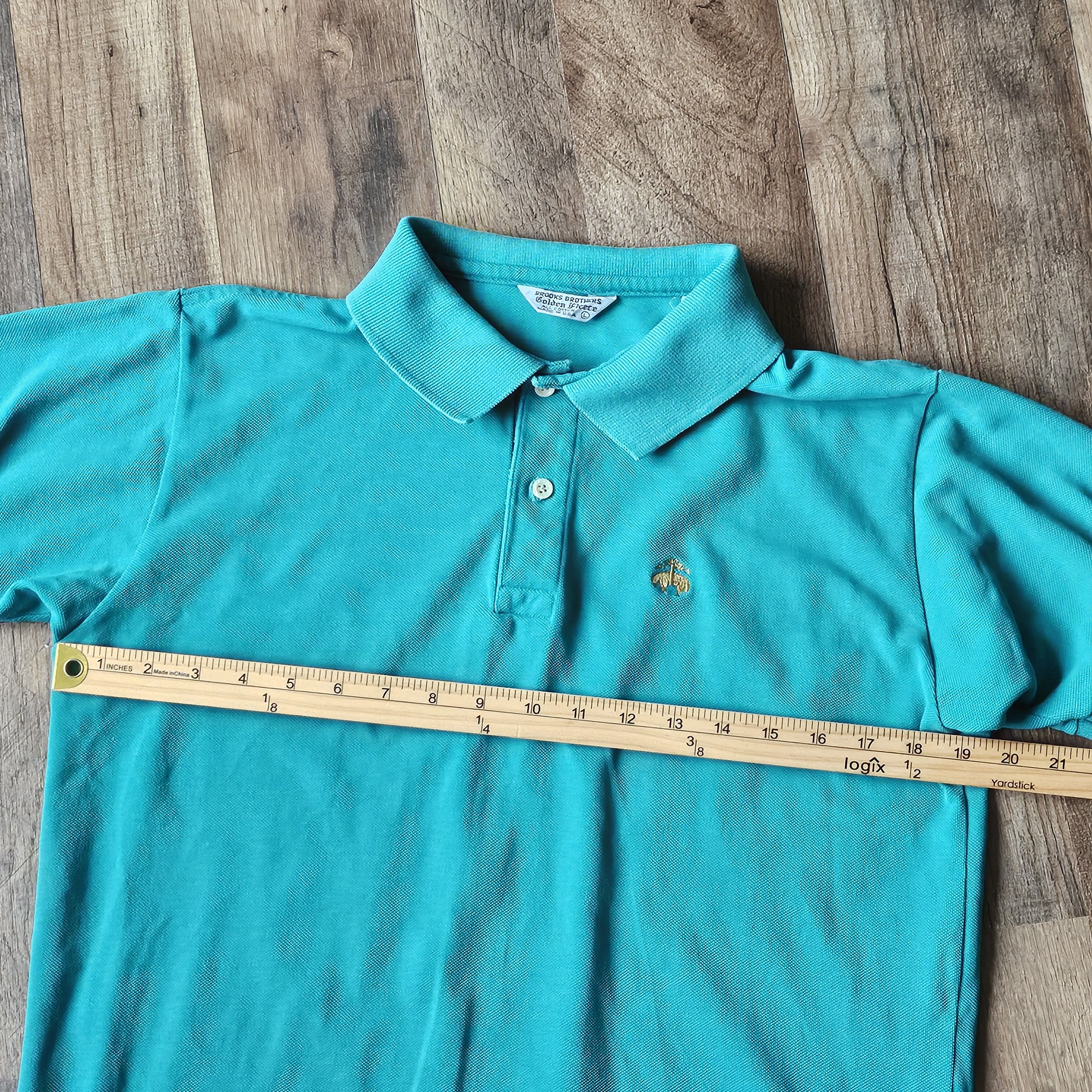 Brooks Brothers × Vintage Brooks Brothers Men's Polo Shirt, Golden Fleece, Vintage 80s Size US M / EU 48-50 / 2 - 10 Thumbnail