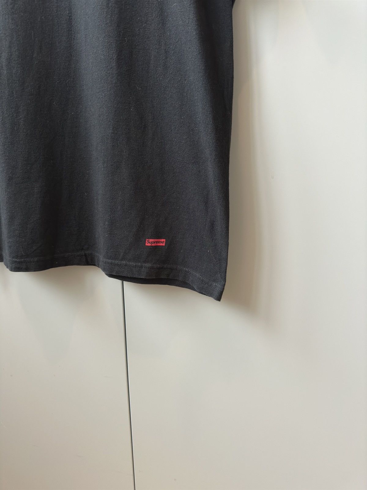 Hanes × Supreme Supreme x Hanes Black T-Shirt Size US L / EU 52-54 / 3 - 2 Thumbnail