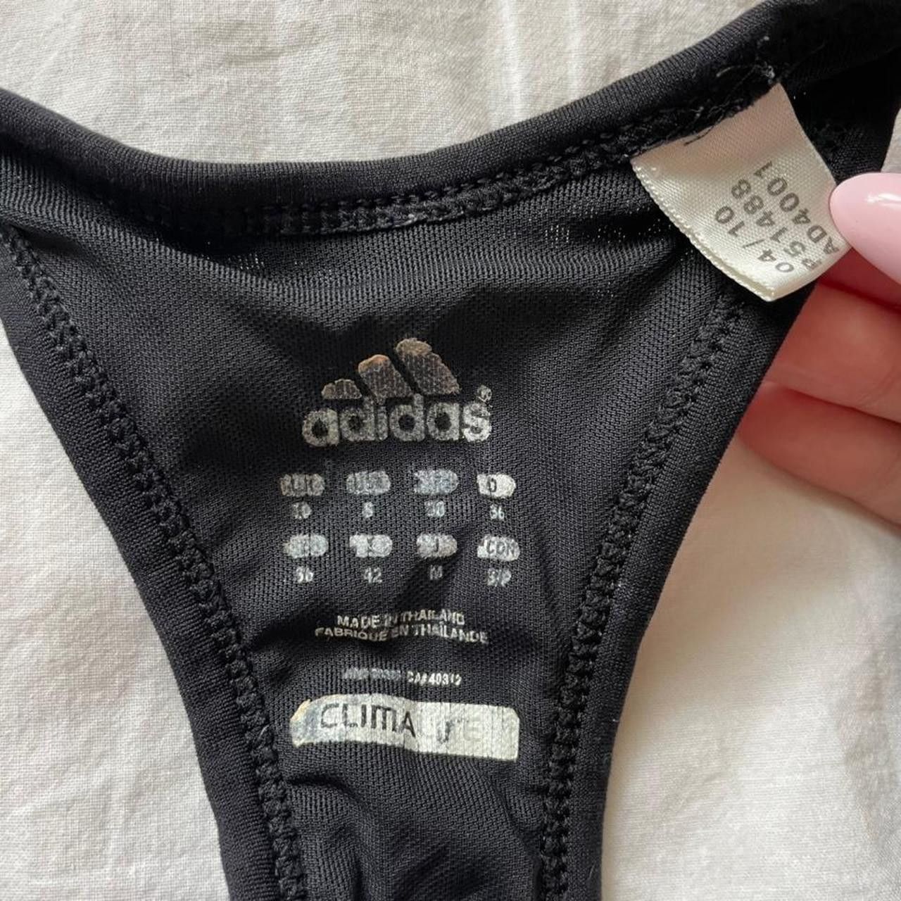 Adidas 2000s Adidas black active tank top Size S / US 4 / IT 40 - 2 Thumbnail