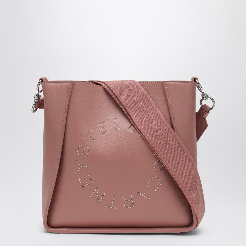 Stella McCartney Stella Mccartney Square Pink Crossbody Bag With Logo Size ONE SIZE - 1 Thumbnail