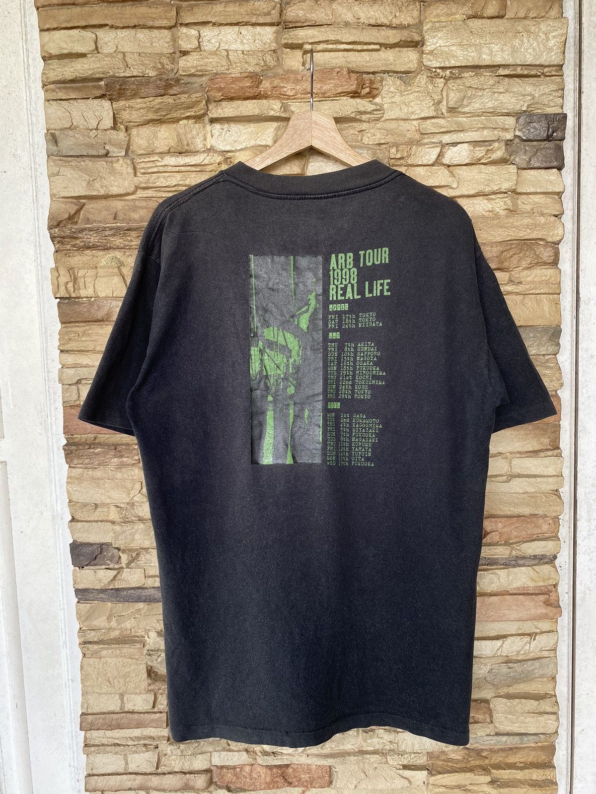 Vintage Rare Vintage 1998 ARB Tour Japan Rock Band Tees Size US L / EU 52-54 / 3 - 1 Thumbnail