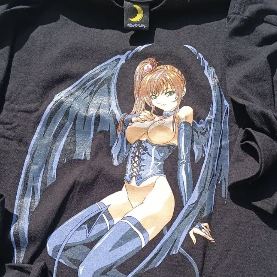 Vintage Bible Black Curse Waifu Sex Anime Tee Manga Tshirt XL | Grailed