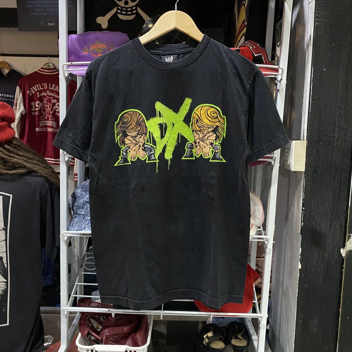 WWE Vintage 2002 WWE D Generation X DX Shawn Michaels Triple HHH Size US M / EU 48-50 / 2 - 1 Thumbnail