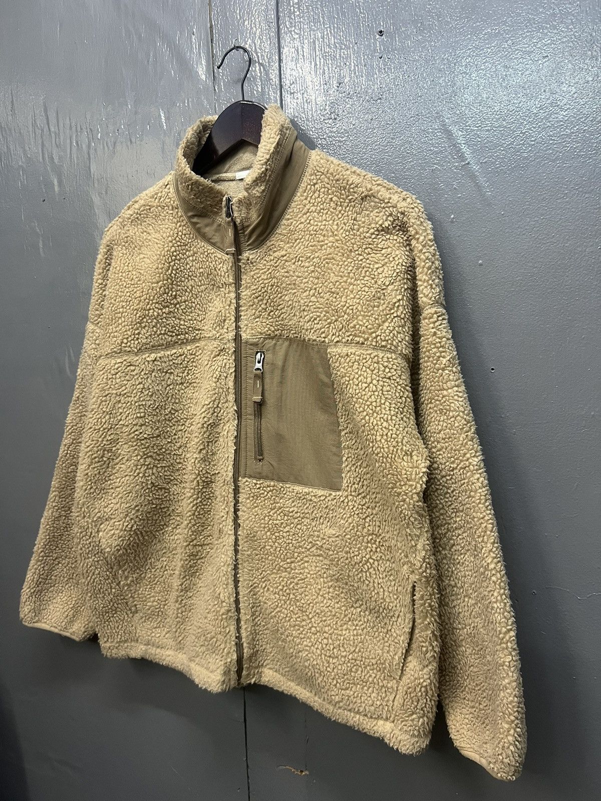 Japanese Brand GU FLEECE ZIPPER JACKET Size US XL / EU 56 / 4 - 2 Thumbnail