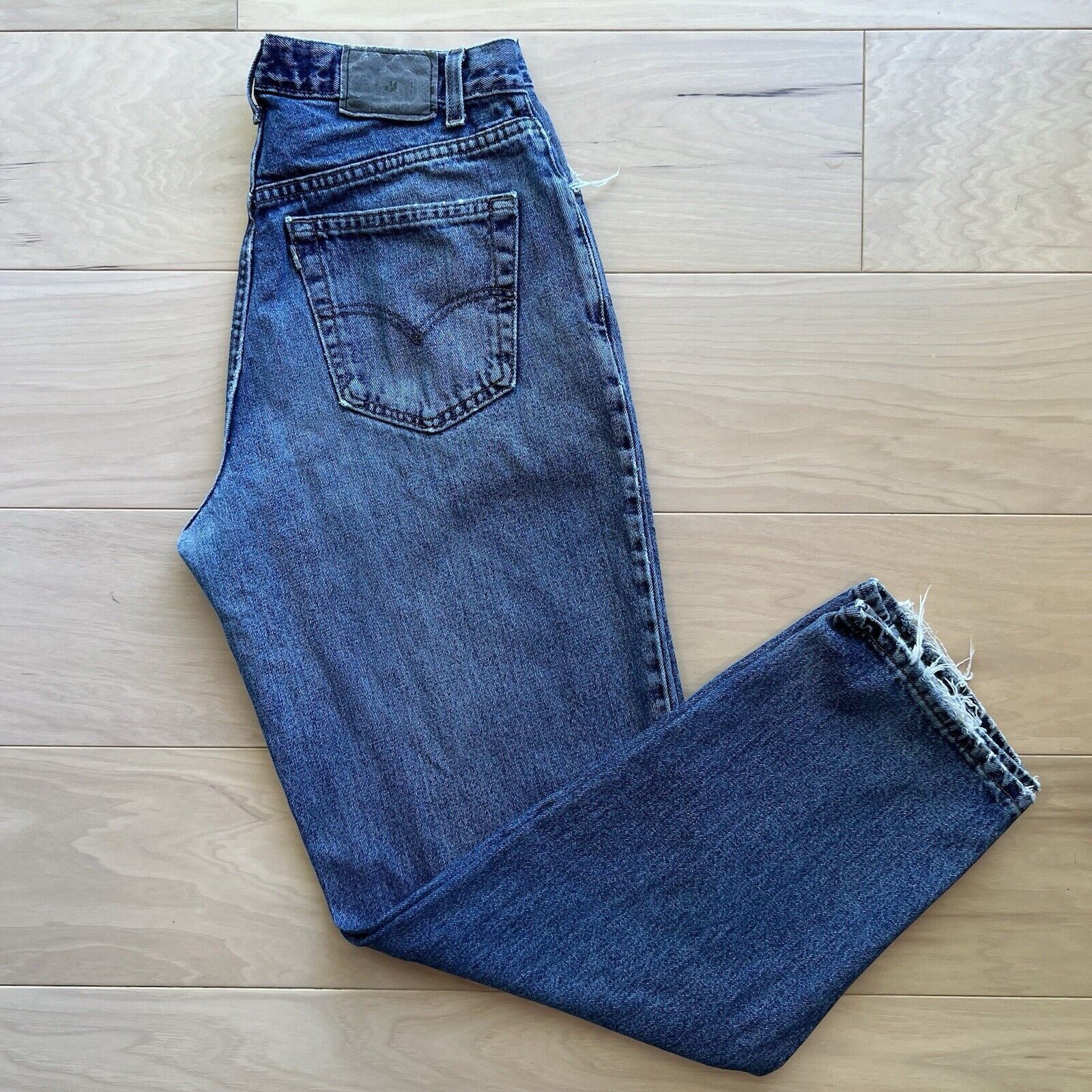 Levi's × Vintage Vintage Levis Silver Tab Jeans 32 Blue 90s Baggy Denim Size US 32 / EU 48 - 2 Thumbnail