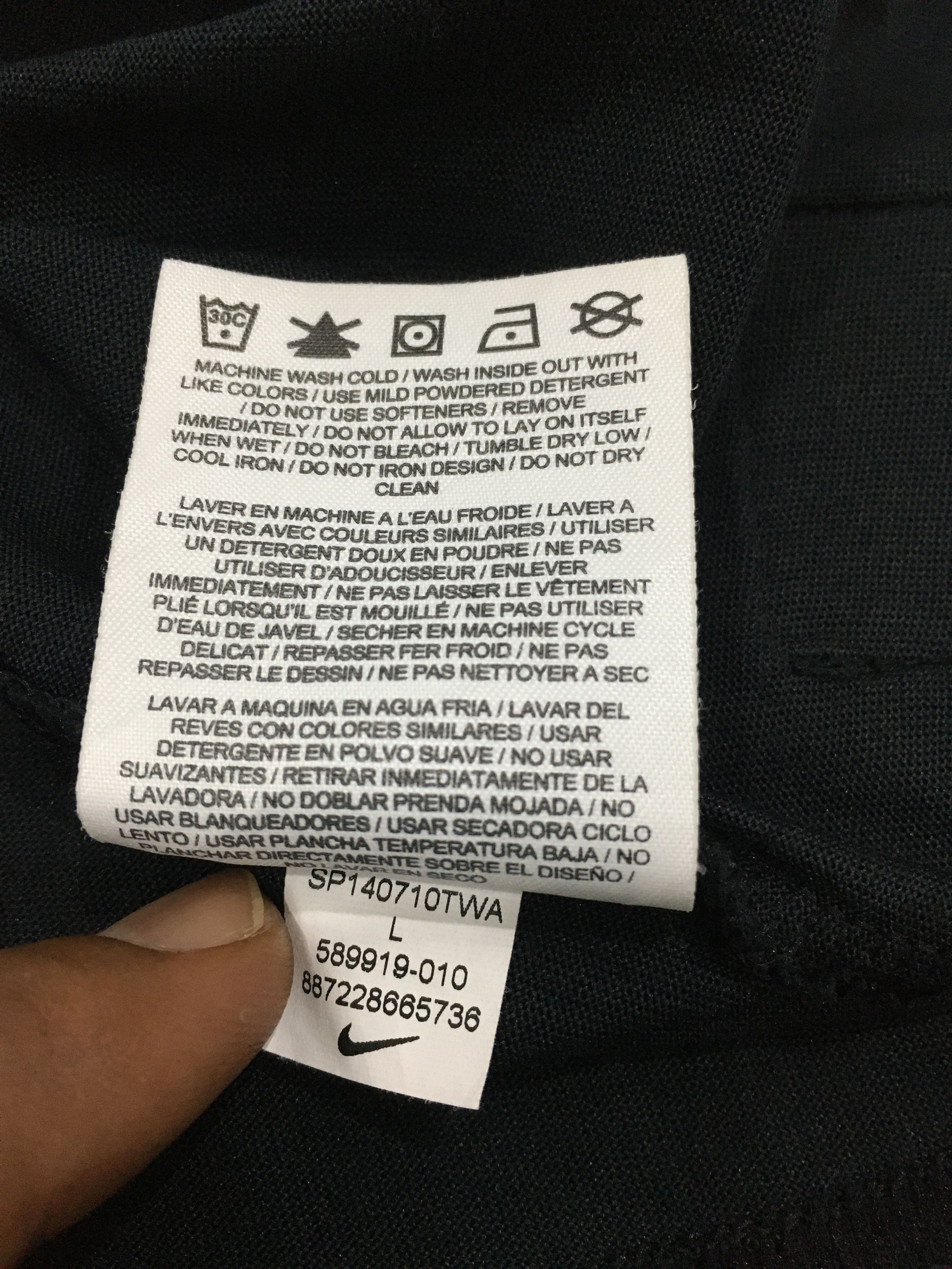 Nike Nike SB Thrasher word style Skate every dam day Size US L / EU 52-54 / 3 - 6 Thumbnail