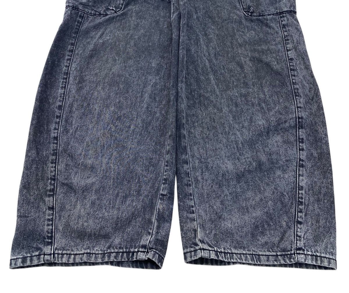 GU GU Black Wash Denim Style Cargo Jeans Size US 28 / EU 44 - 5 Thumbnail