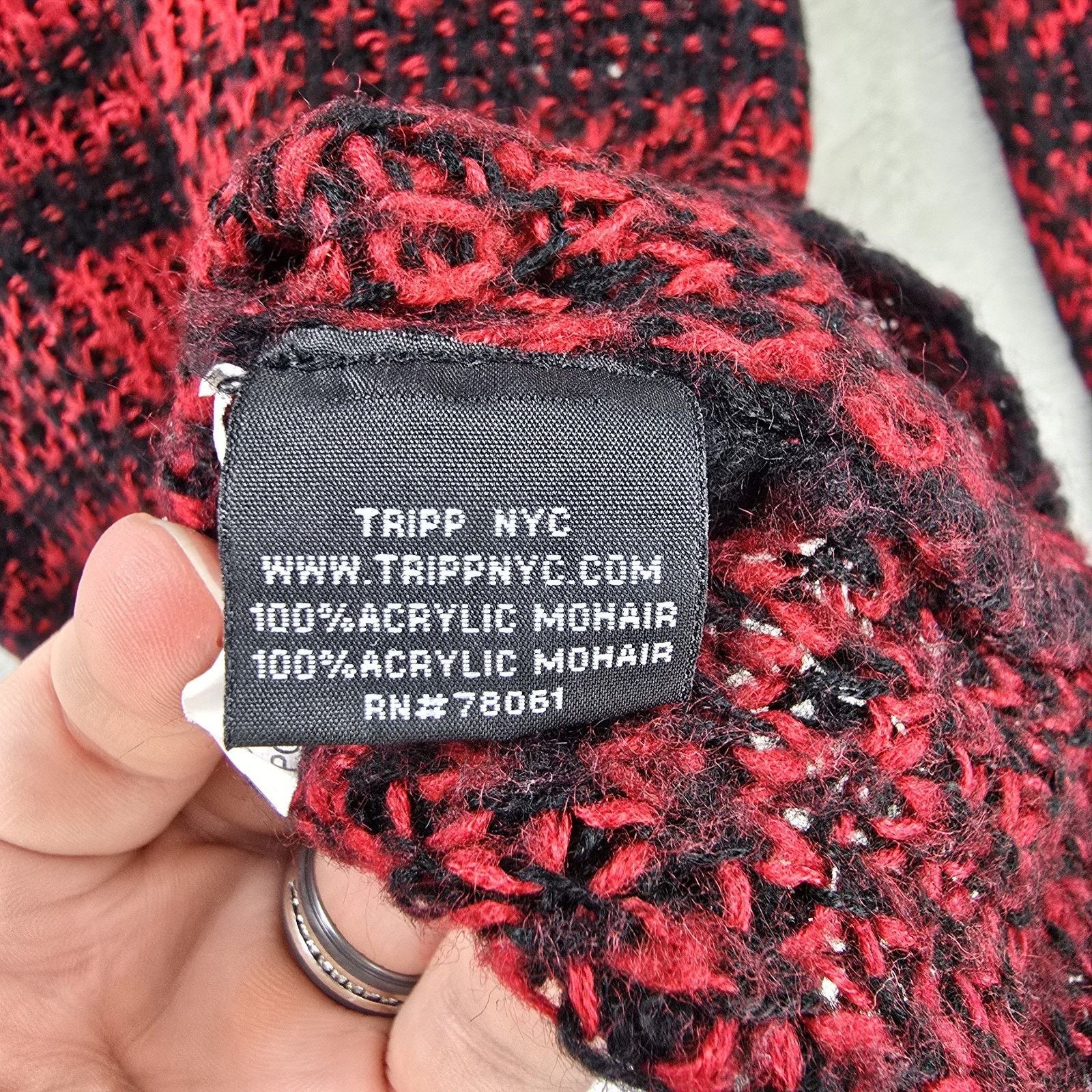Tripp NYC Tripp NYC Plaid Sweater Pullover Women Medium Daang Goodman Size M / US 6-8 / IT 42-44 - 4 Thumbnail