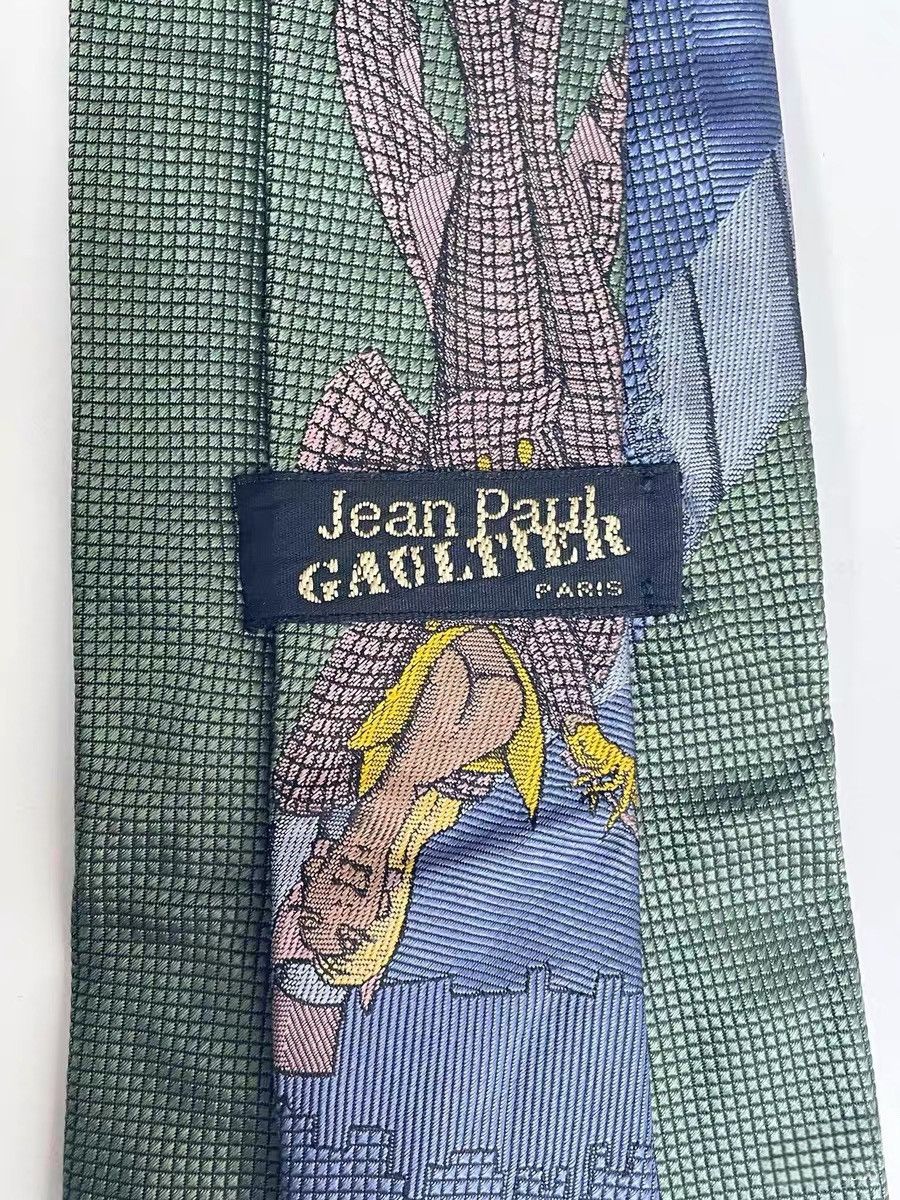 Jean Paul Gaultier Jean Paul Gaultier 90s Cigar Bulldog tie Size ONE SIZE - 4 Thumbnail