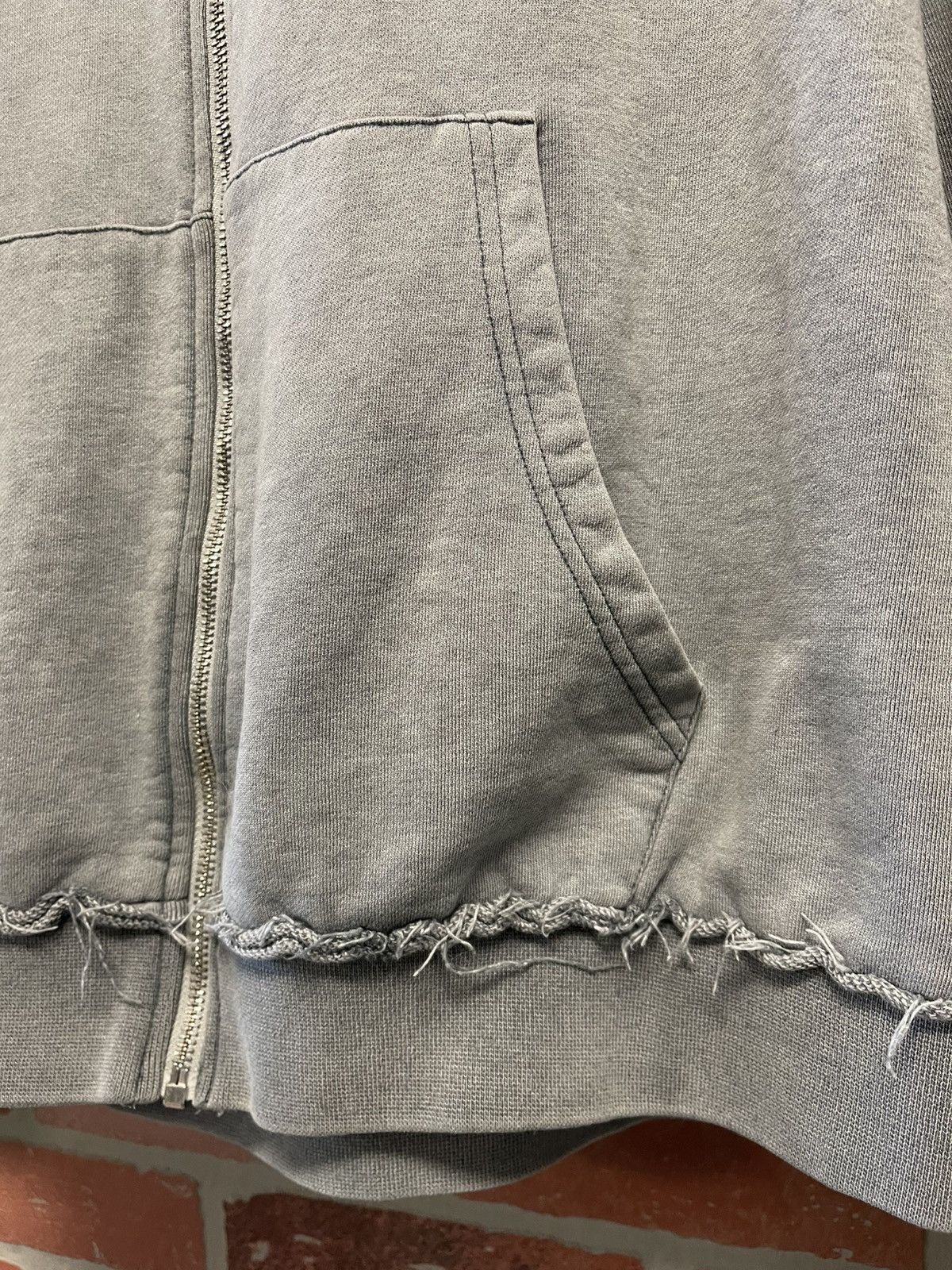 Saint Vanity Size L - Saint Vainty Zip Up Hoodie Grey Buttons Size US L / EU 52-54 / 3 - 5 Thumbnail