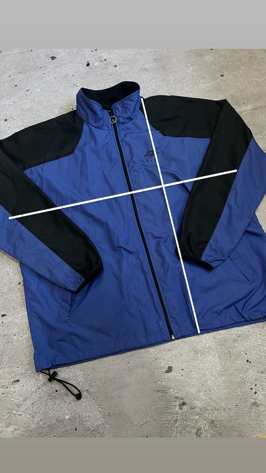 Nike Vintage 90's Nike box Tail Wind F.I.T. windbreaker jacket XL Size US XL / EU 56 / 4 - 2 Thumbnail