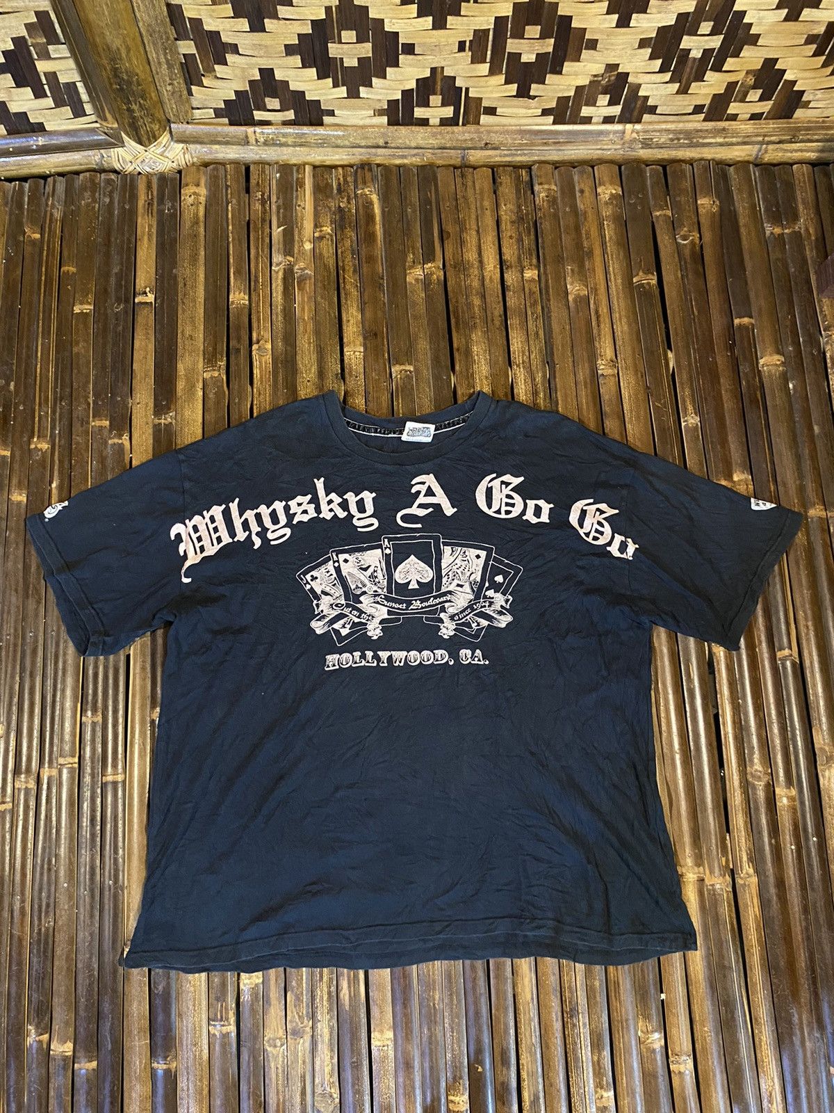 Vintage WHISKY A GOGO PUNK TSHIRT Size US XL / EU 56 / 4 - 1 Thumbnail