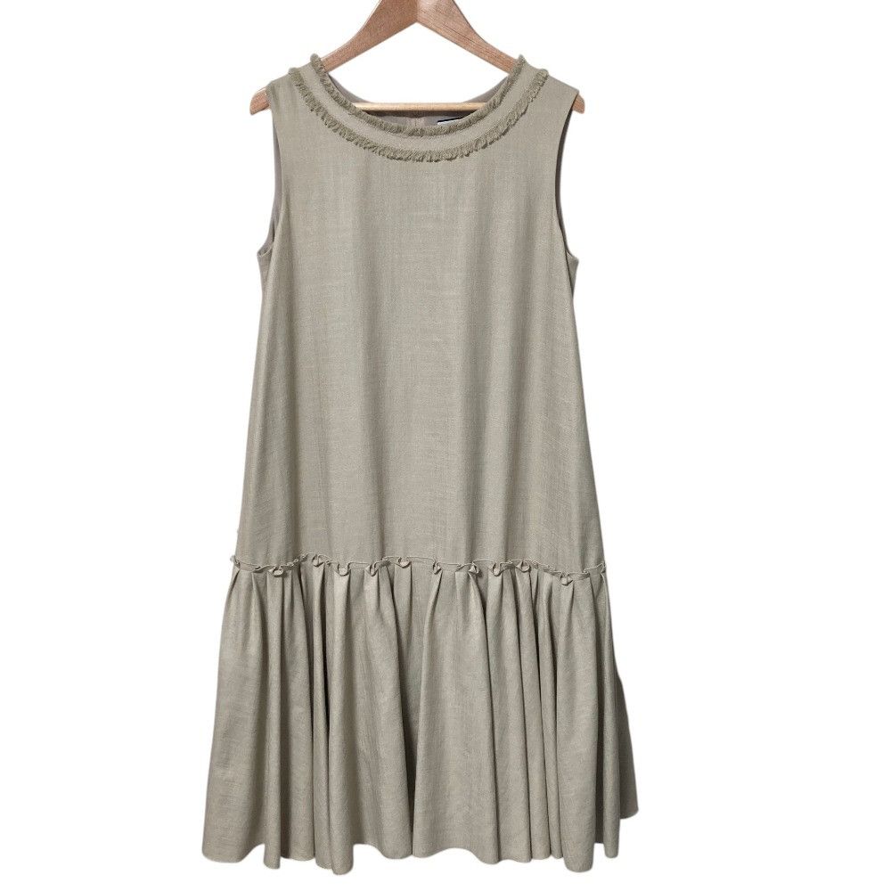 Other Other FOXEY NEW YORK Linen Sleeveless Dress Textile Dresses 38321 DUTY FREE for USA Size ONE SIZE - 1 Thumbnail